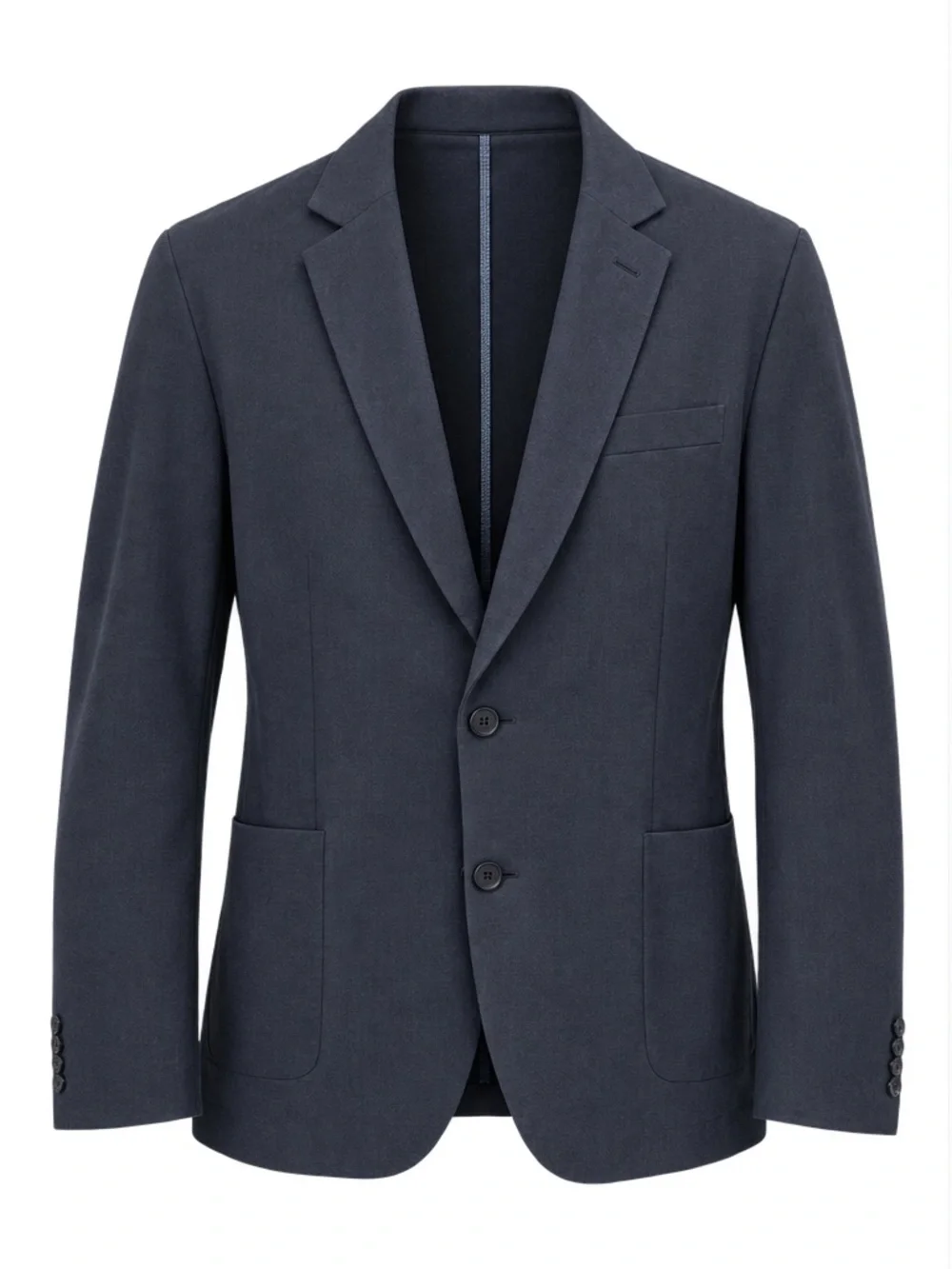 Haggar Men's Navy Two-Button Sport Coat